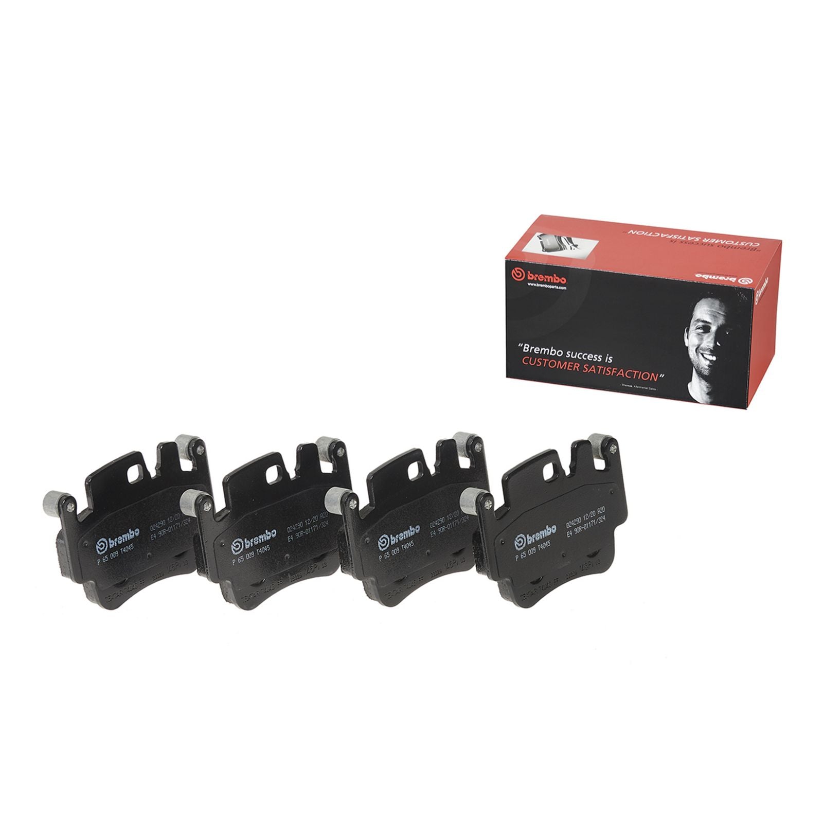 PRIME Low-Met Front Disc Brake Pad Set - P65009_01
