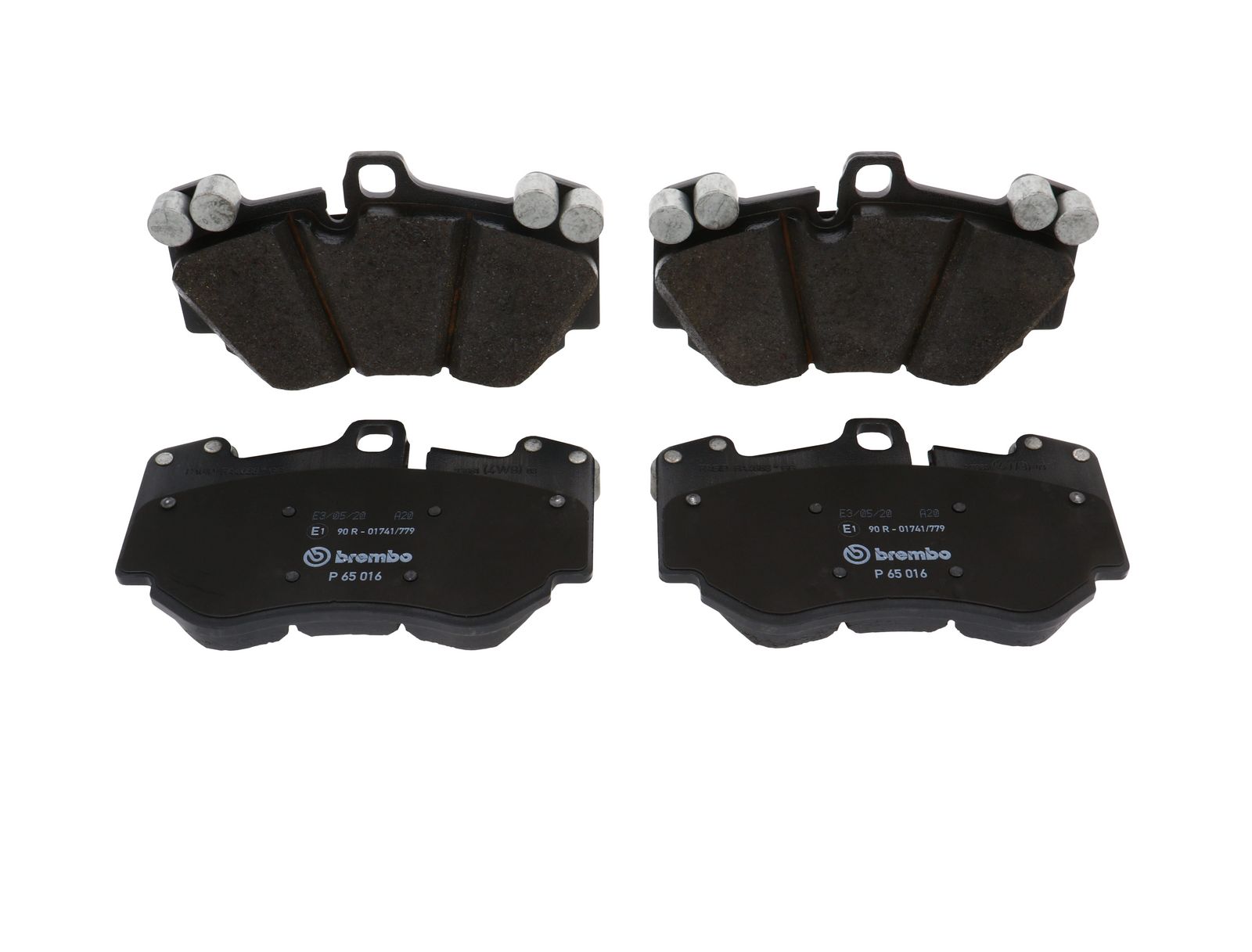 PRIME Low-Met Front Disc Brake Pad Set - P65016_02