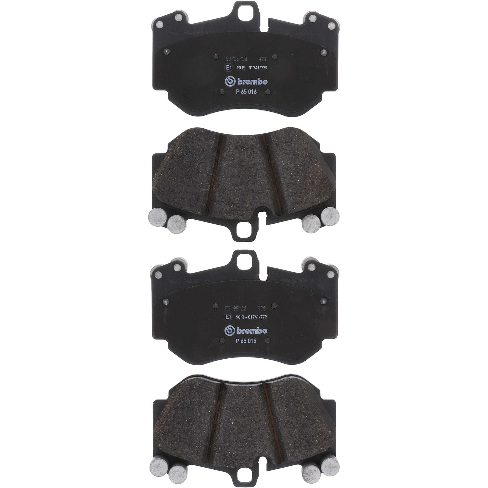 PRIME Low-Met Front Disc Brake Pad Set - P65016_02