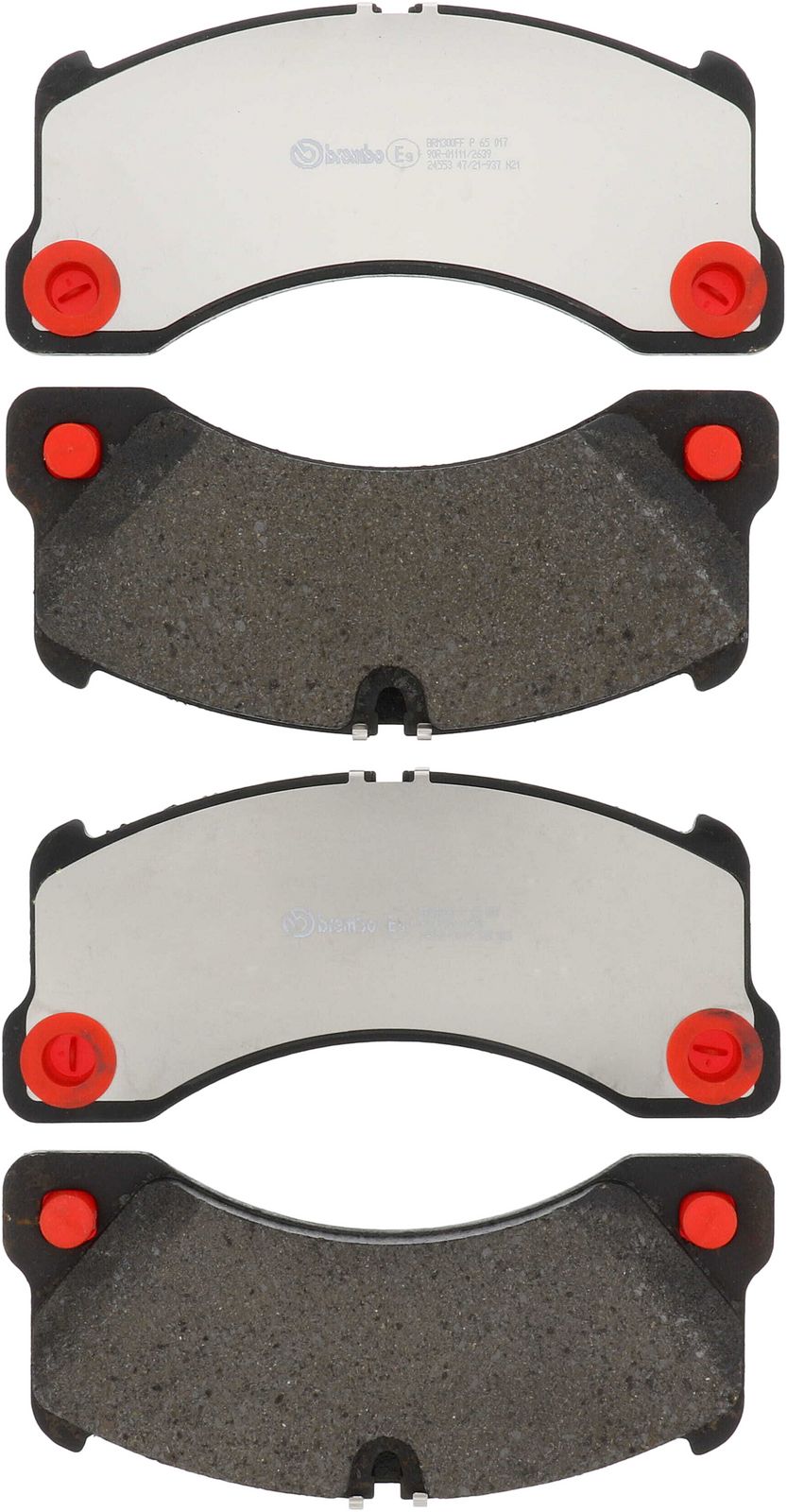 PRIME Low-Met Front Disc Brake Pad Set - P65017_01