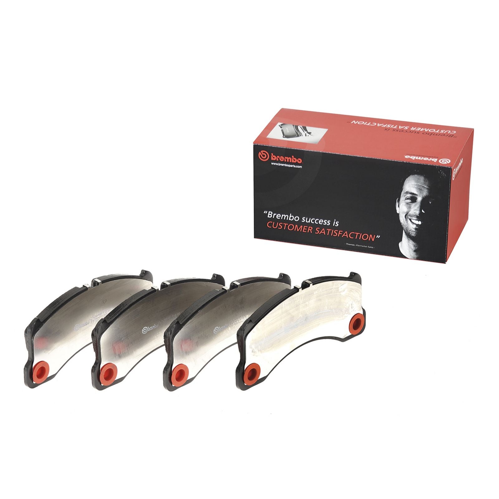PRIME Low-Met Front Disc Brake Pad Set - P65017_01
