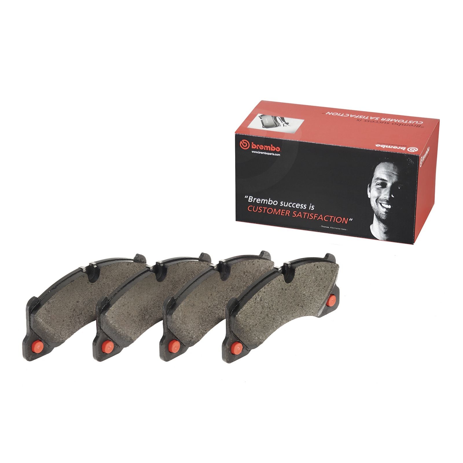 PRIME Low-Met Front Disc Brake Pad Set - P65017_02