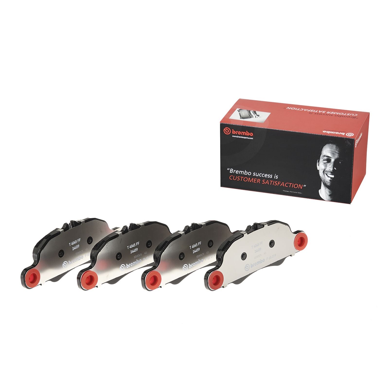 PRIME Low-Met Front Disc Brake Pad Set - P65019_01