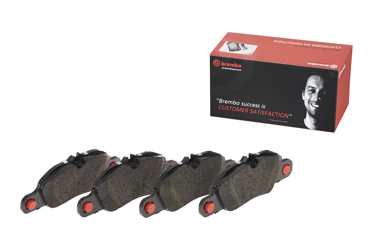 PRIME Low-Met Front Disc Brake Pad Set - P65019_02