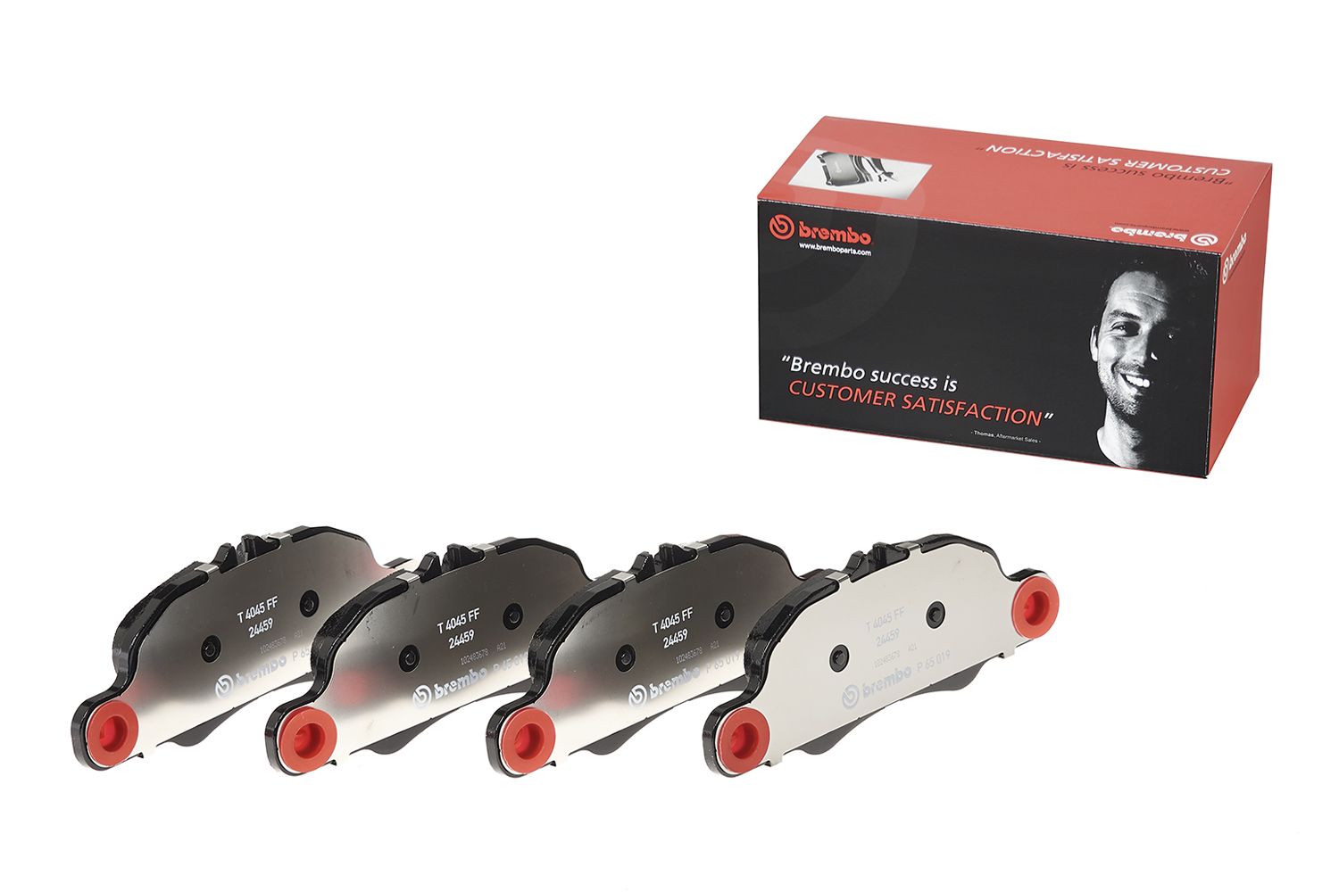 PRIME Low-Met Front Disc Brake Pad Set - P65019_03
