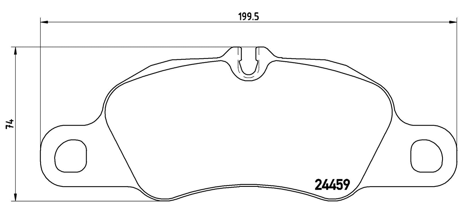 PRIME Low-Met Front Disc Brake Pad Set - P65019_04