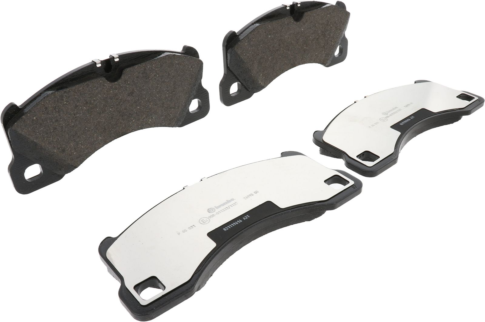 PRIME Low-Met Front Disc Brake Pad Set - P65021_02