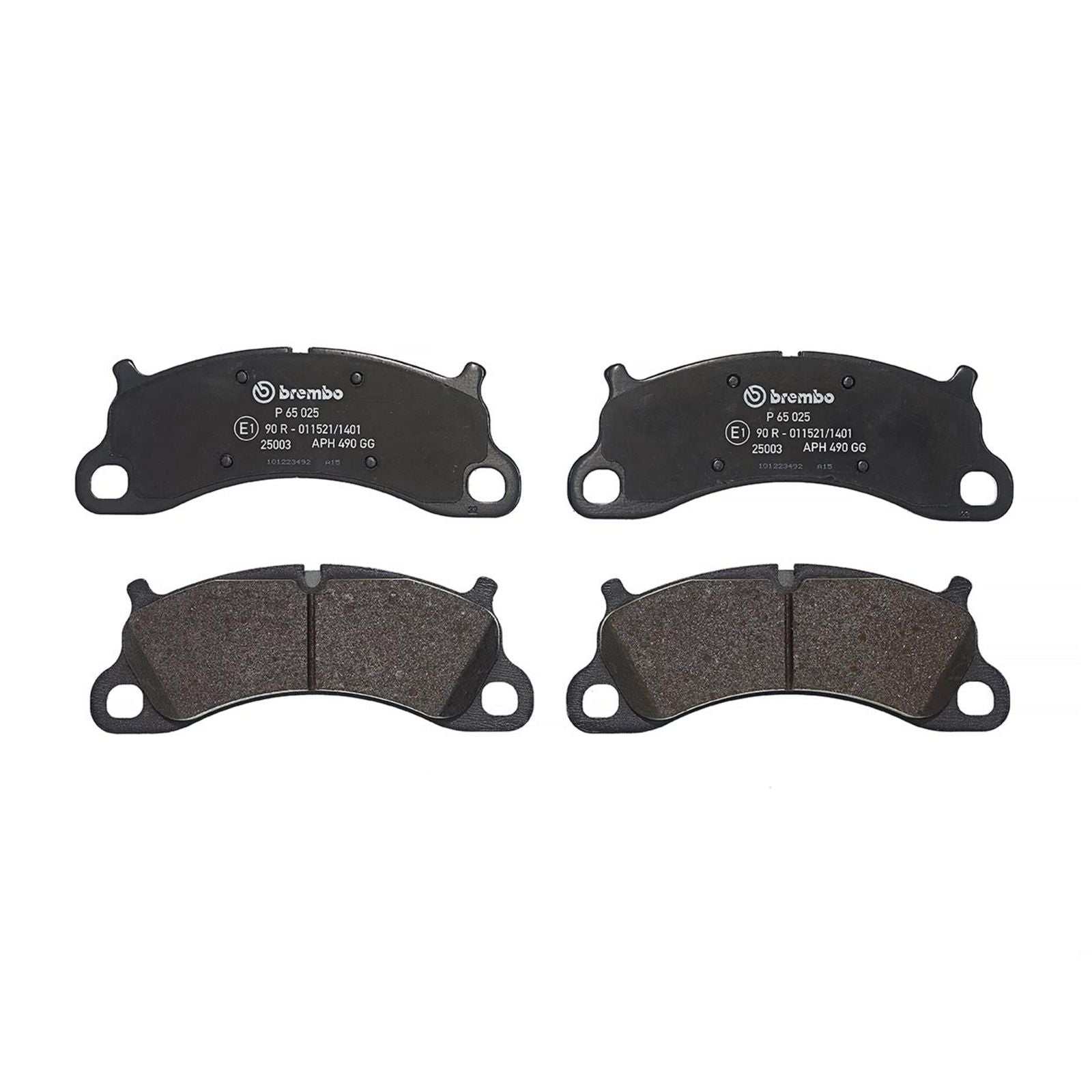 PRIME Low-Met Front Disc Brake Pad Set - P65025_03