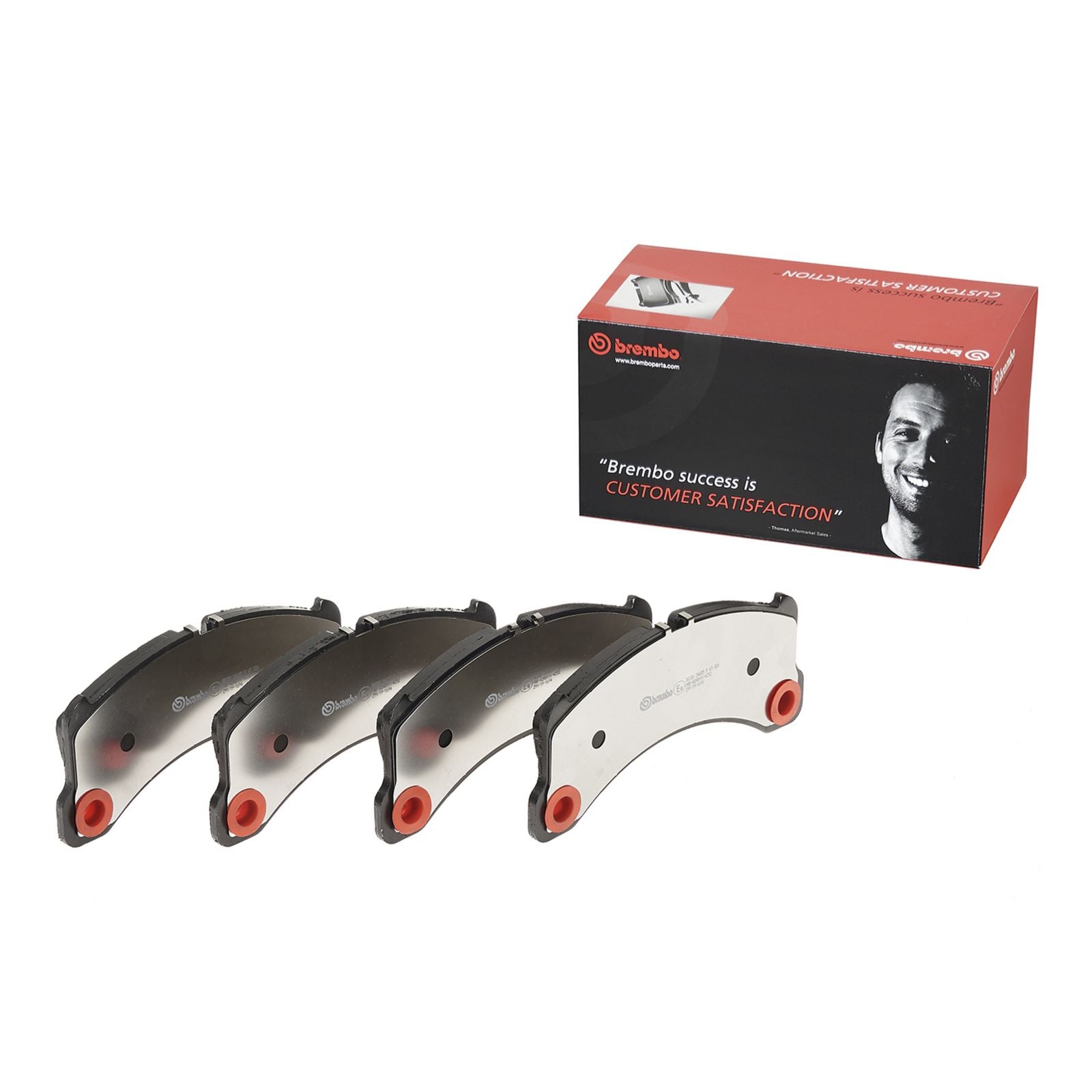 PRIME Low-Met Front Disc Brake Pad Set - P65026_01