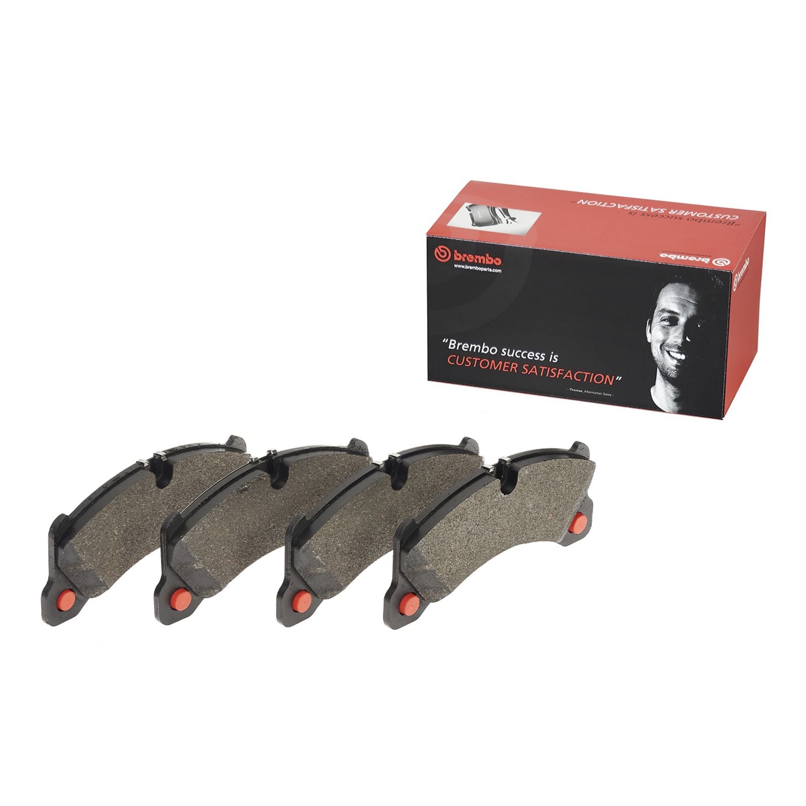 PRIME Low-Met Front Disc Brake Pad Set - P65026_02