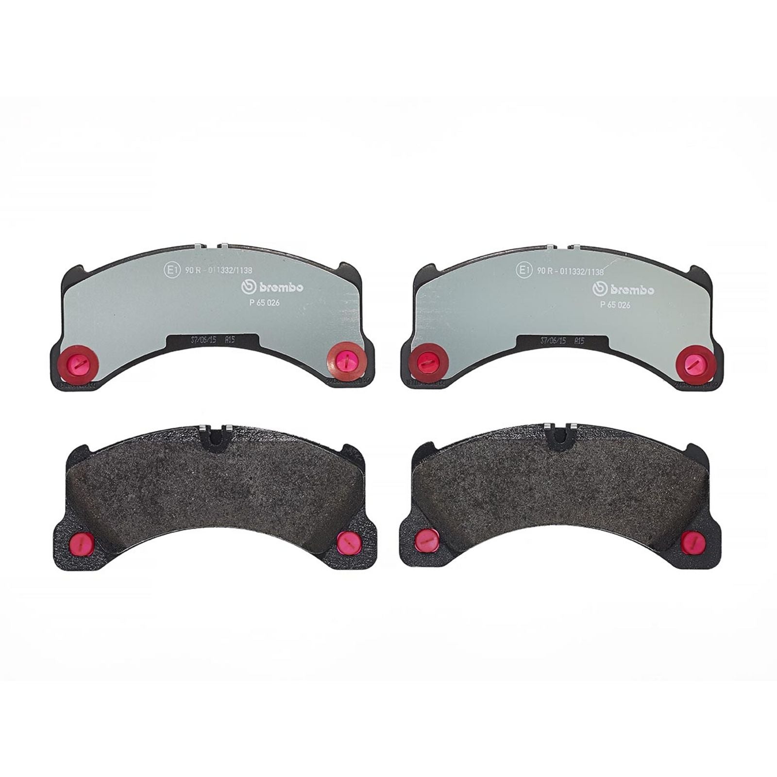 PRIME Low-Met Front Disc Brake Pad Set - P65026_03