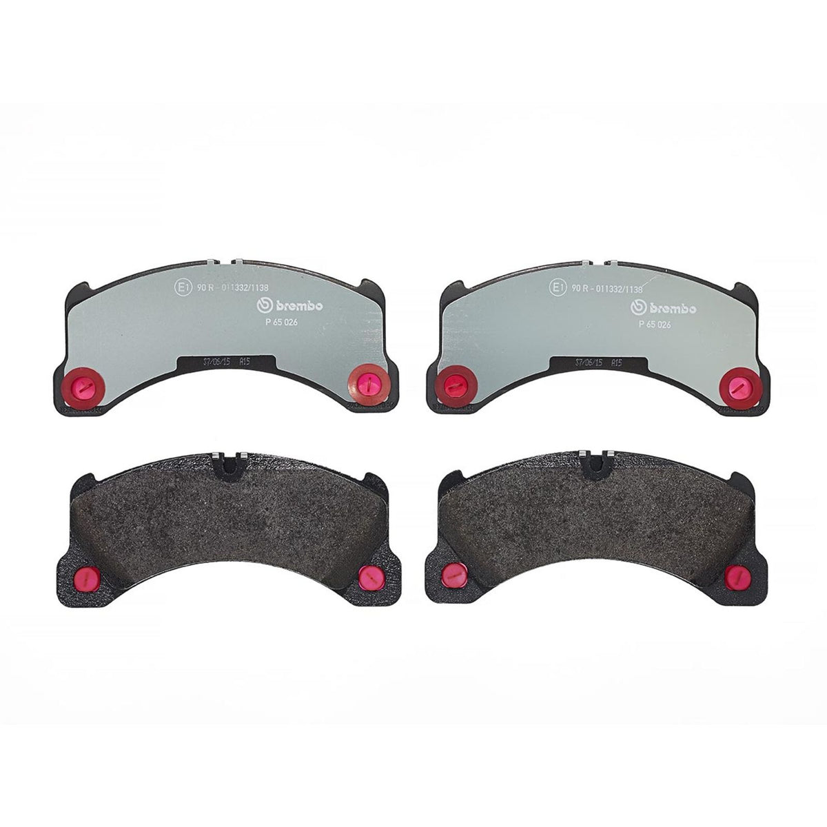 PRIME Low-Met Front Disc Brake Pad Set - P65026_03