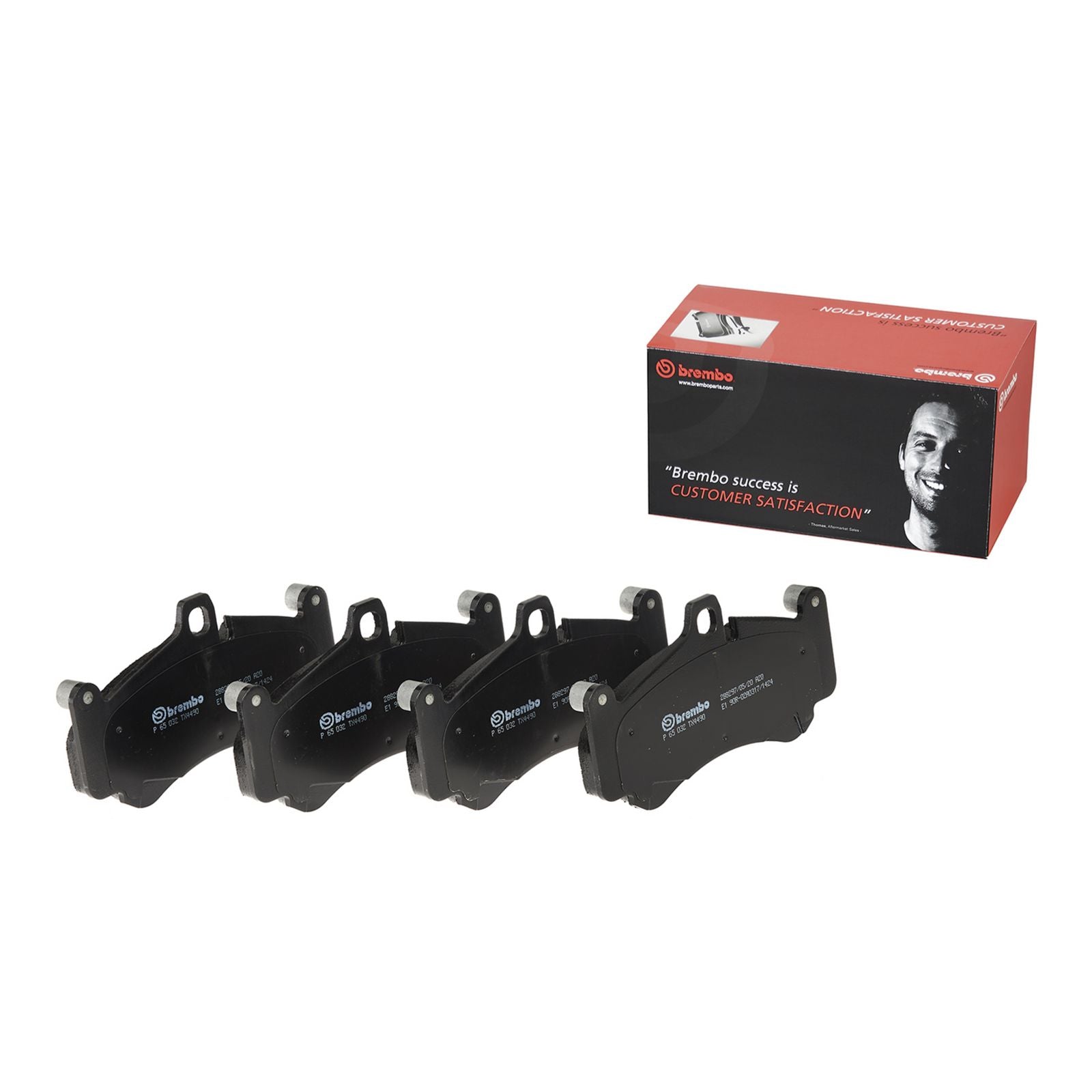 PRIME Low-Met Front Disc Brake Pad Set - P65032_02