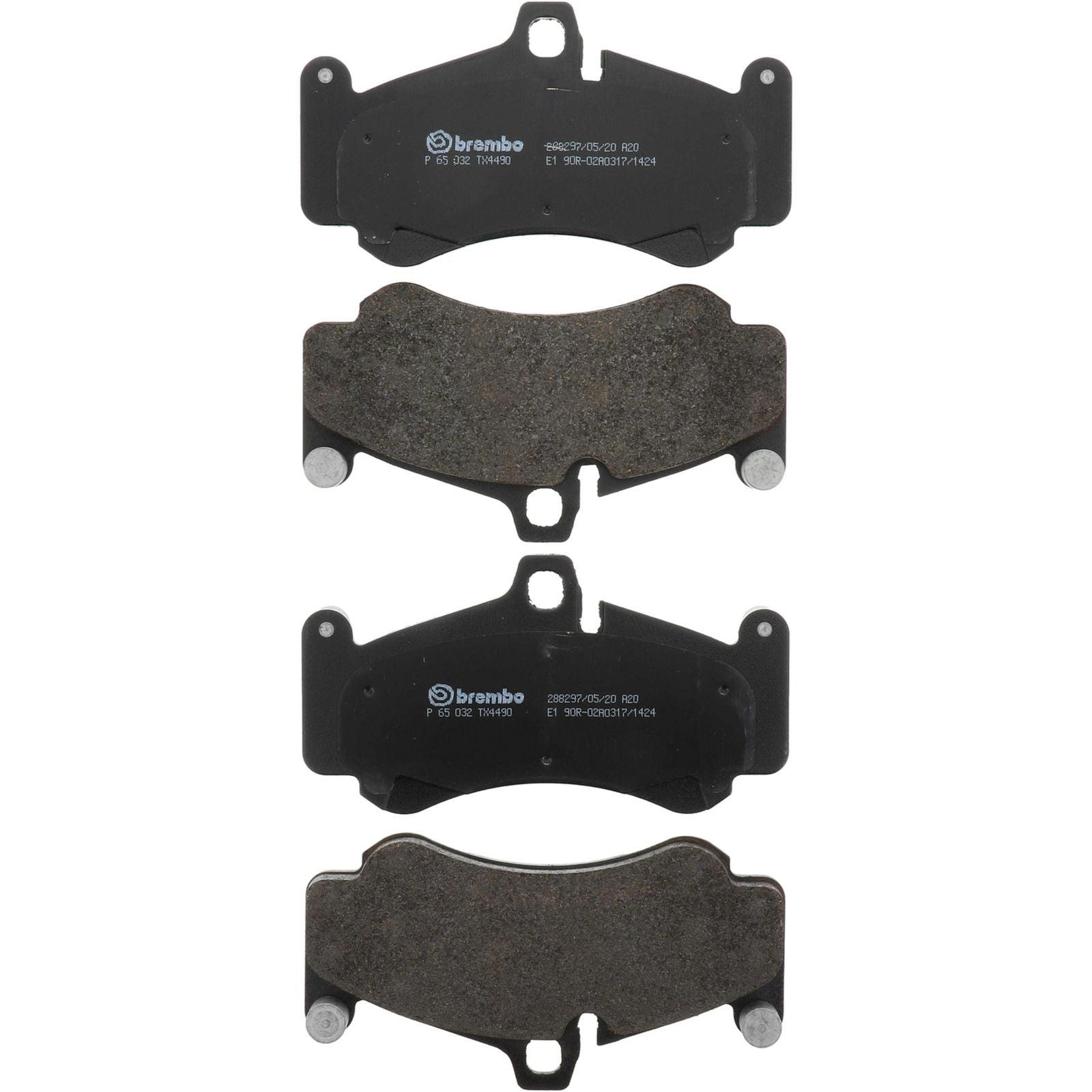 PRIME Low-Met Front Disc Brake Pad Set - P65032_05