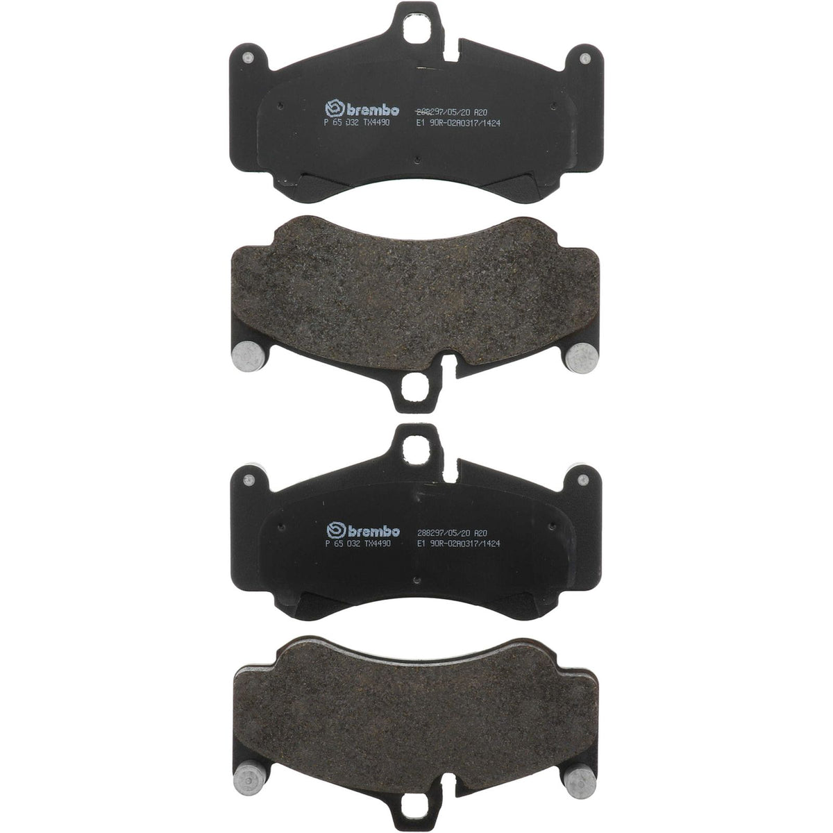 PRIME Low-Met Front Disc Brake Pad Set - P65032_05