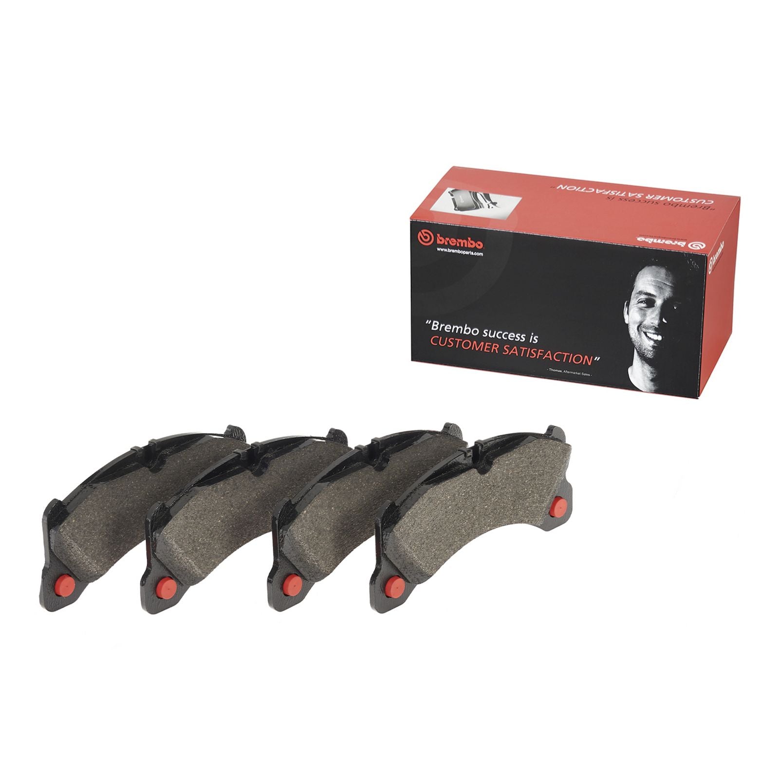 PRIME Low-Met Front Disc Brake Pad Set - P65033_01
