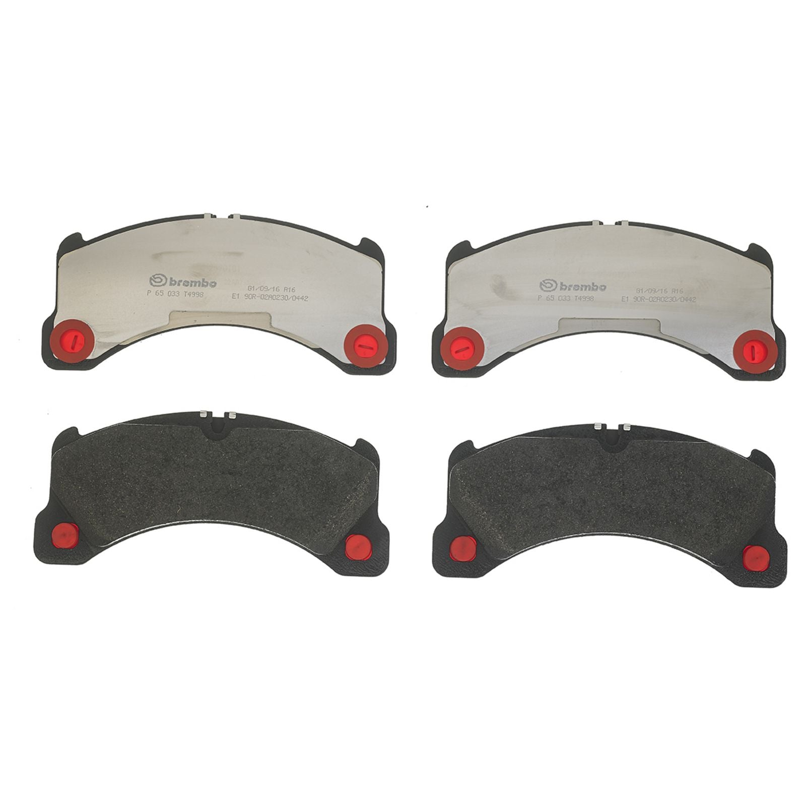 PRIME Low-Met Front Disc Brake Pad Set - P65033_02