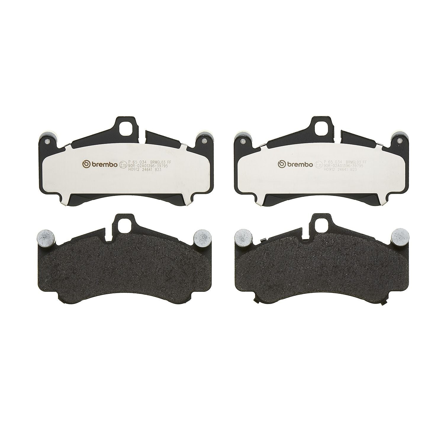 PRIME Low-Met Front Disc Brake Pad Set - P65034_03