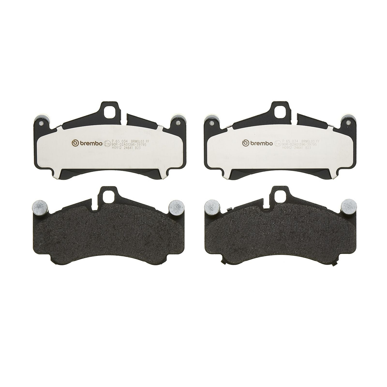 PRIME Low-Met Front Disc Brake Pad Set - P65034_03