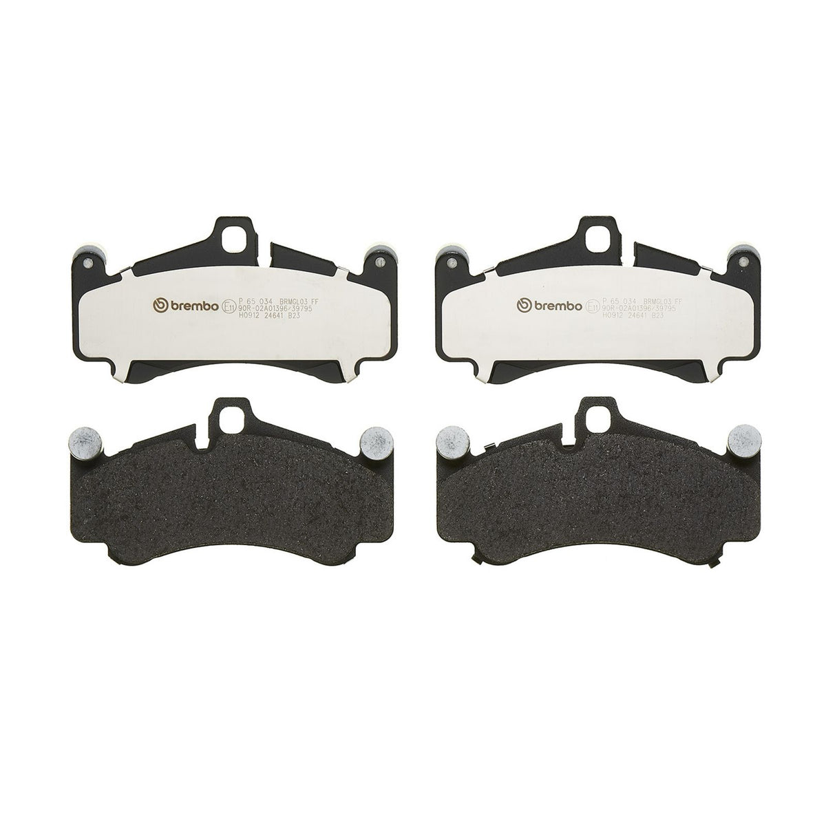 PRIME Low-Met Front Disc Brake Pad Set - P65034_03