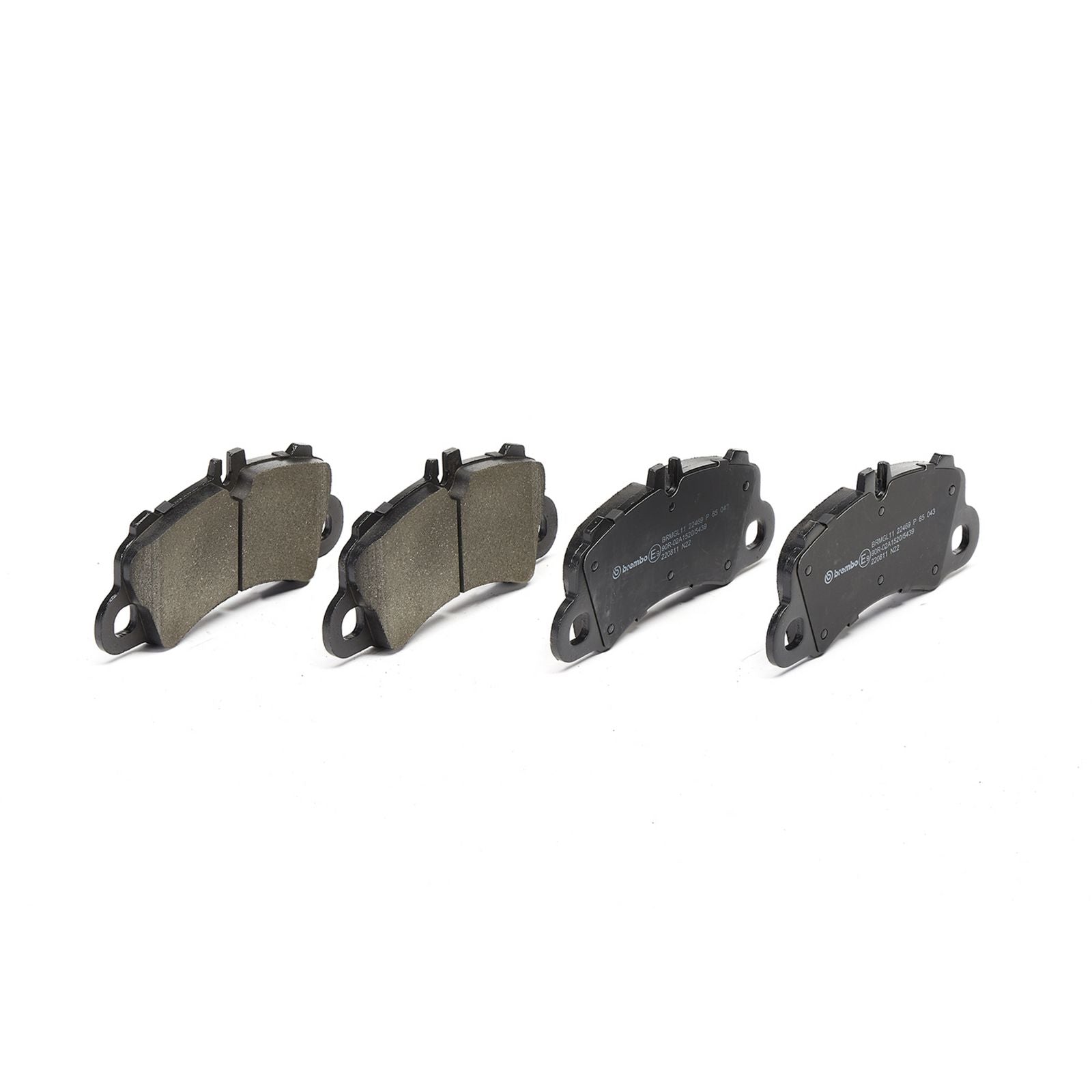 PRIME Low-Met Front Disc Brake Pad Set - P65043_01