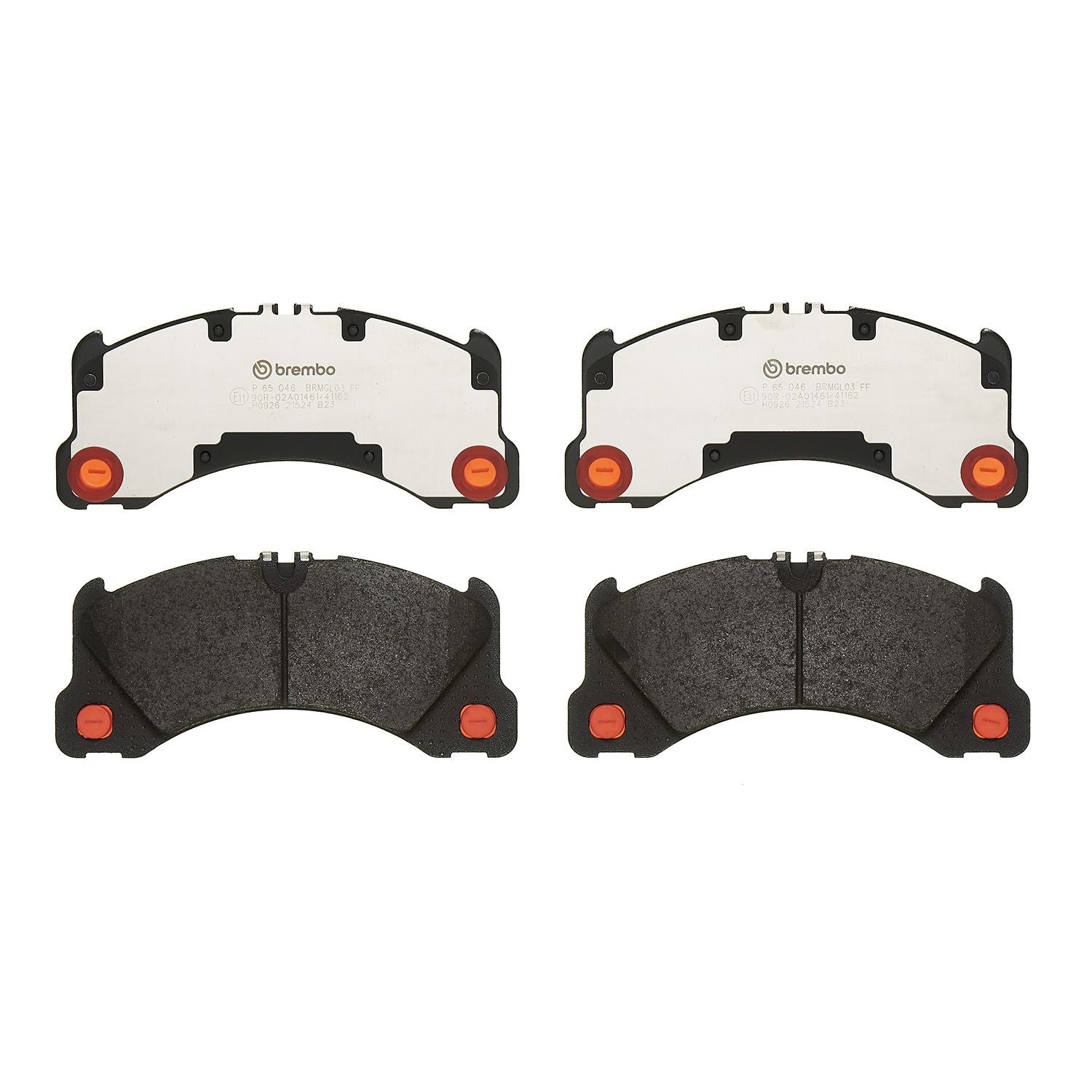 PRIME Low-Met Front Disc Brake Pad Set - P65046_03