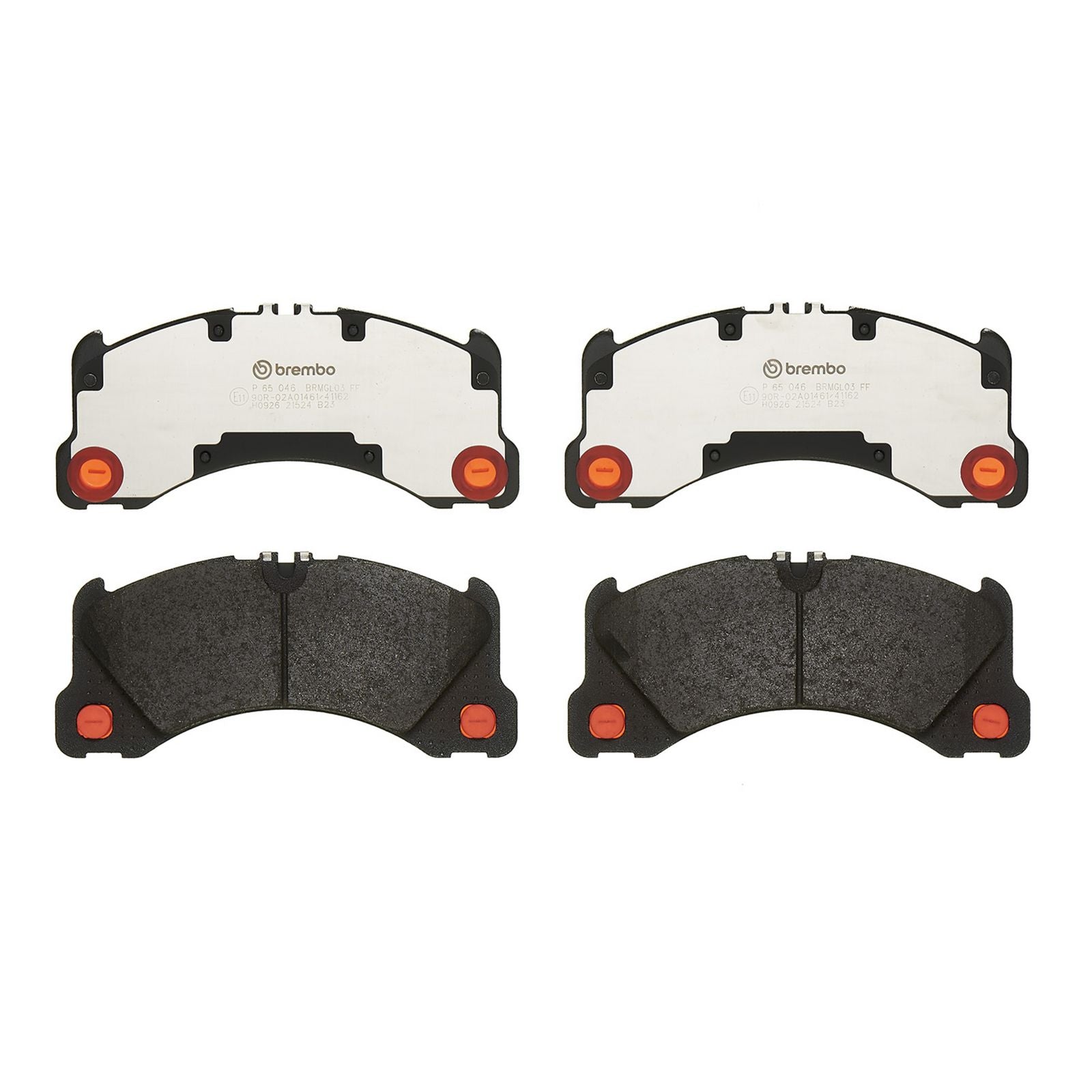 PRIME Low-Met Front Disc Brake Pad Set - P65046_03