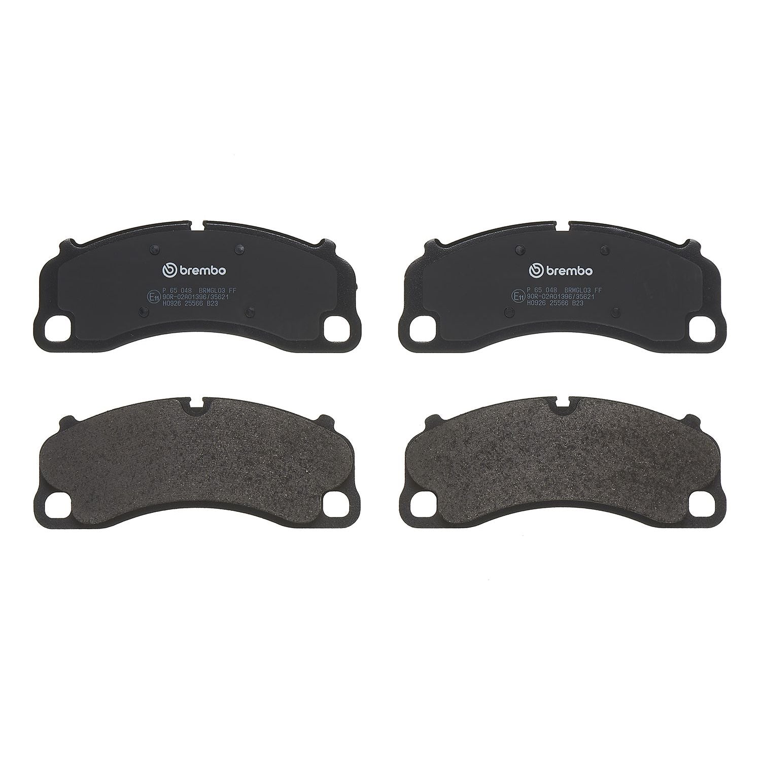 PRIME Low-Met Front Disc Brake Pad Set - P65048_03
