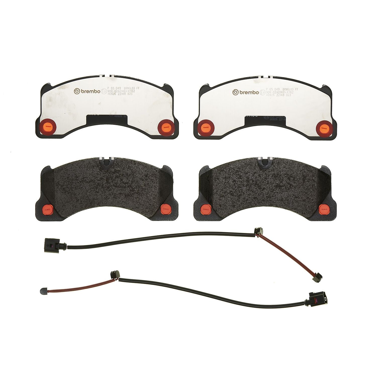 PRIME Low-Met Front Disc Brake Pad Set - P65049_03