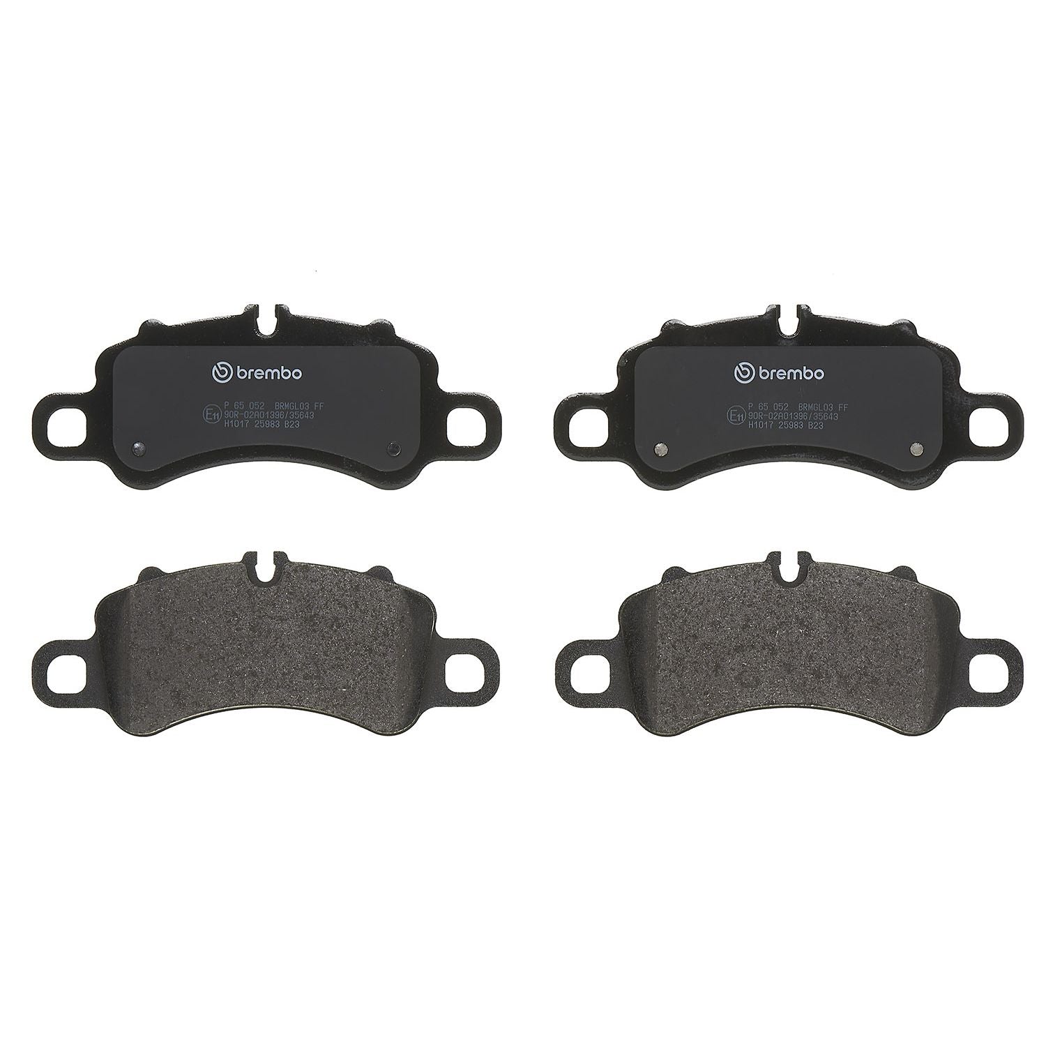 PRIME Low-Met Front Disc Brake Pad Set - P65052_03