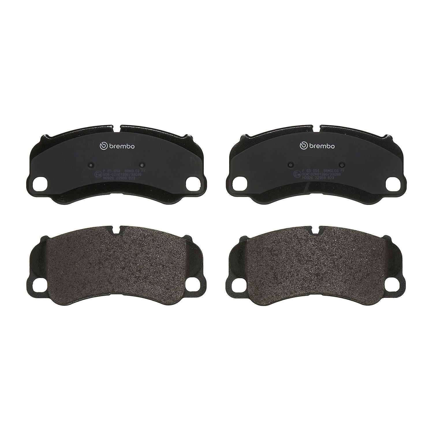 PRIME Low-Met Front Disc Brake Pad Set - P65054_03