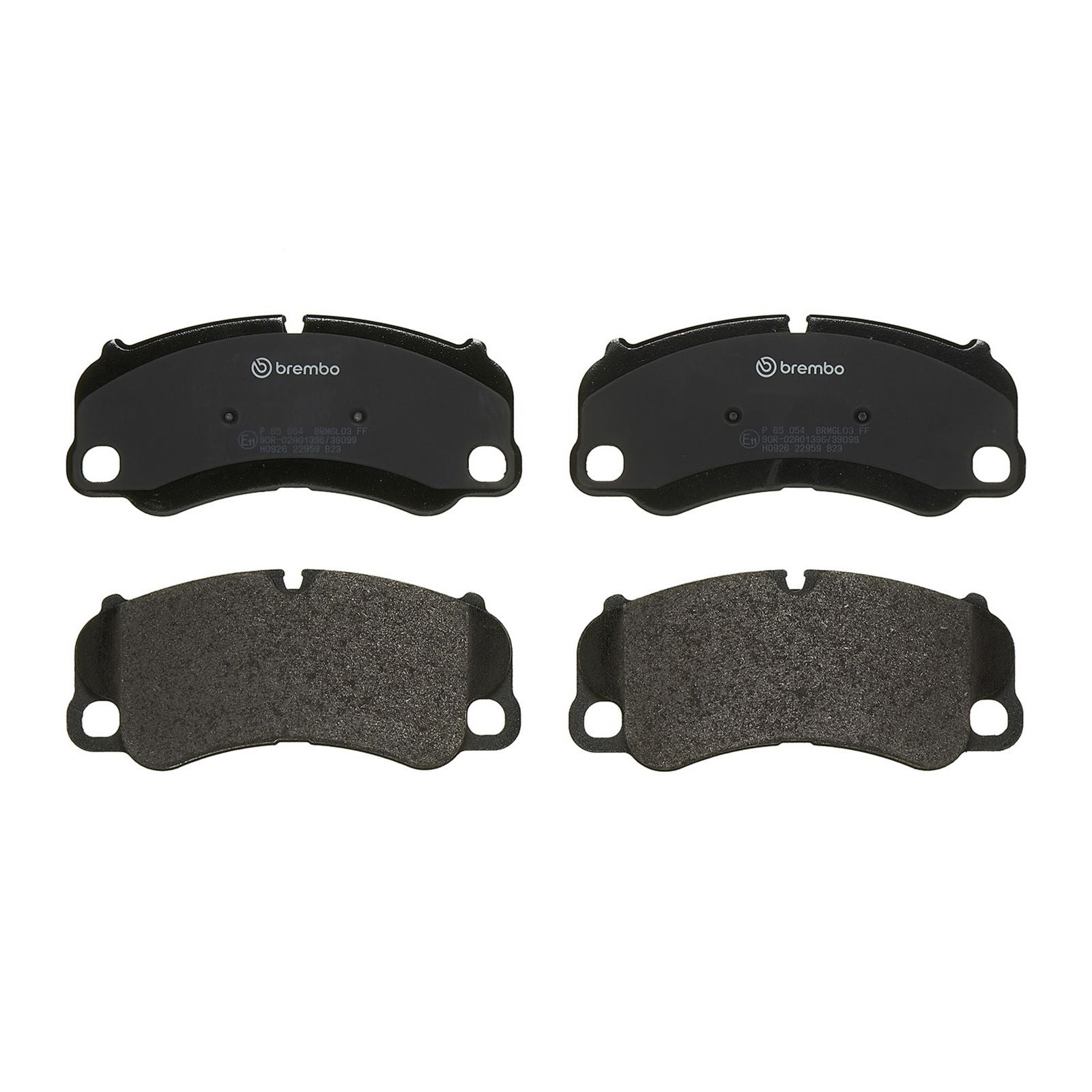 PRIME Low-Met Front Disc Brake Pad Set - P65054_03