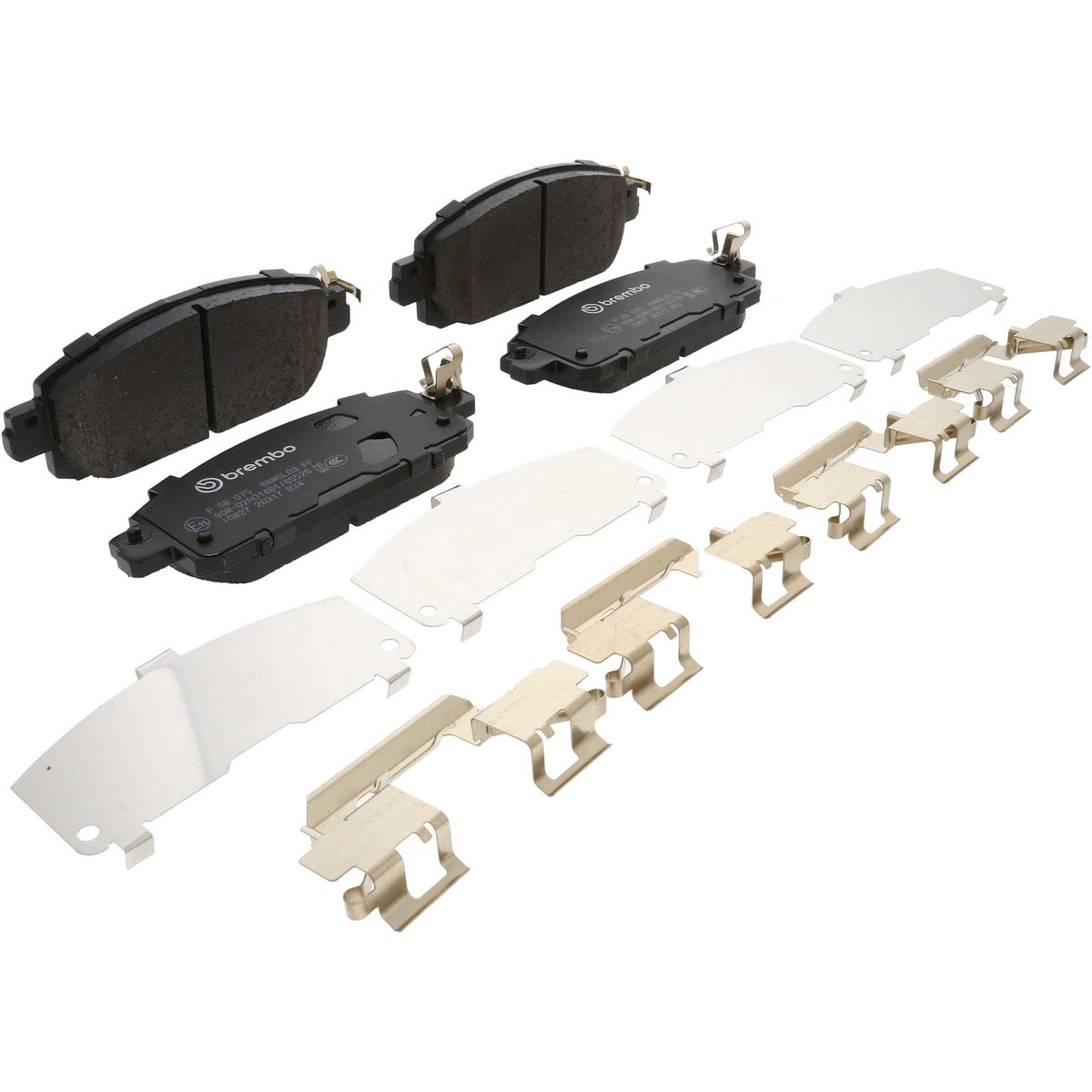PRIME Low-Met Front Disc Brake Pad Set - P68075_01