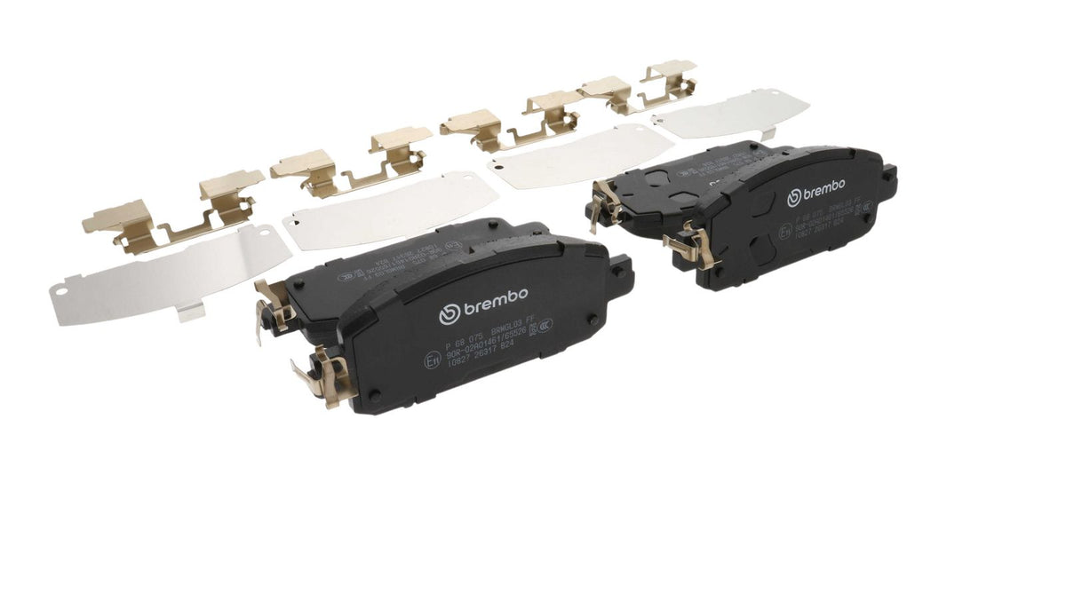 PRIME Low-Met Front Disc Brake Pad Set - P68075_13
