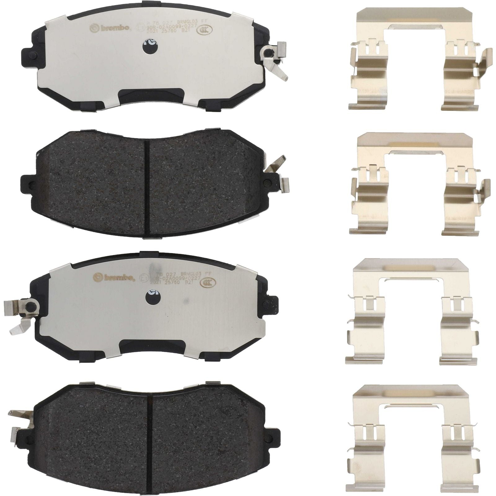 PRIME Low-Met Front Disc Brake Pad Set - P78027_02