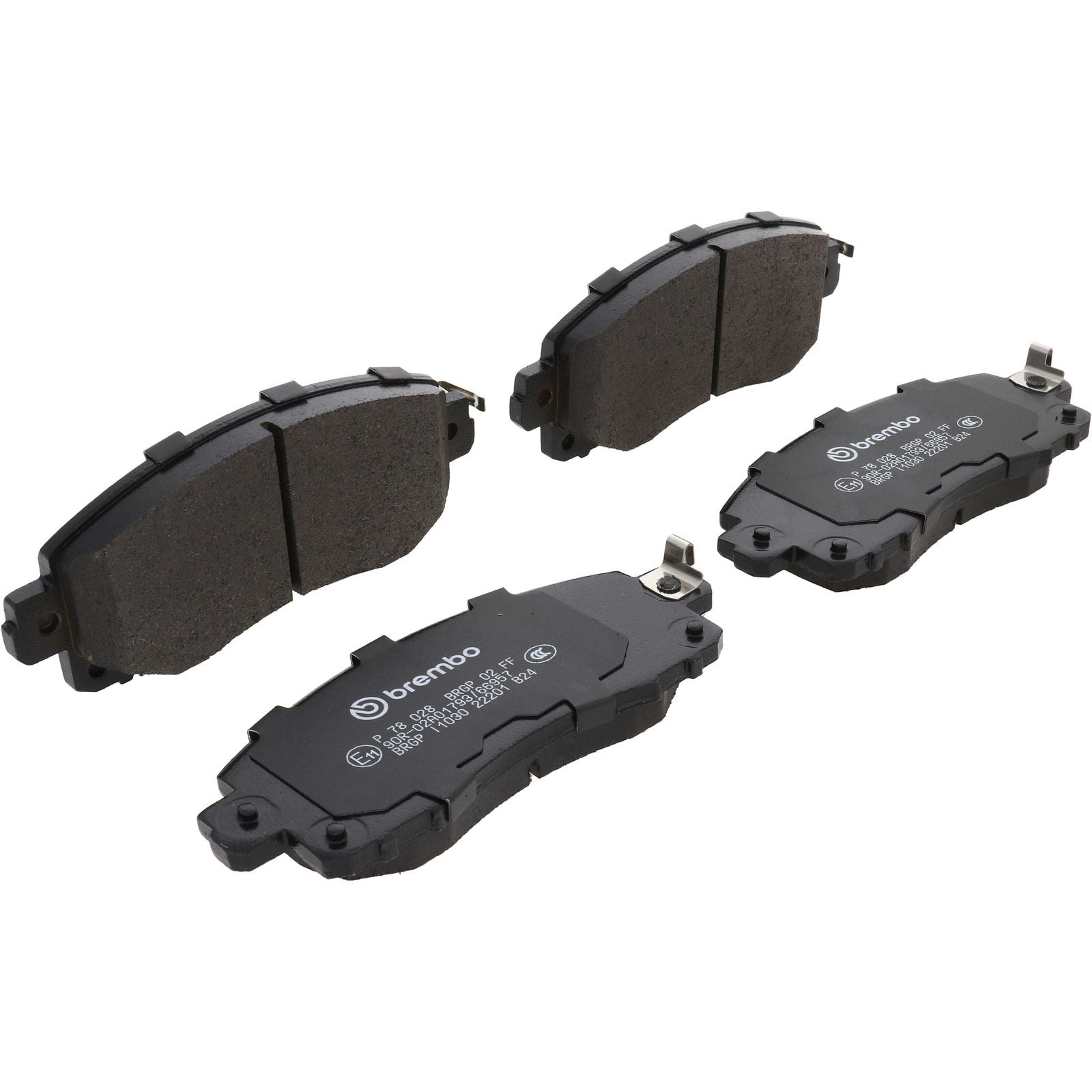PRIME Low-Met Front Disc Brake Pad Set - P78028_01