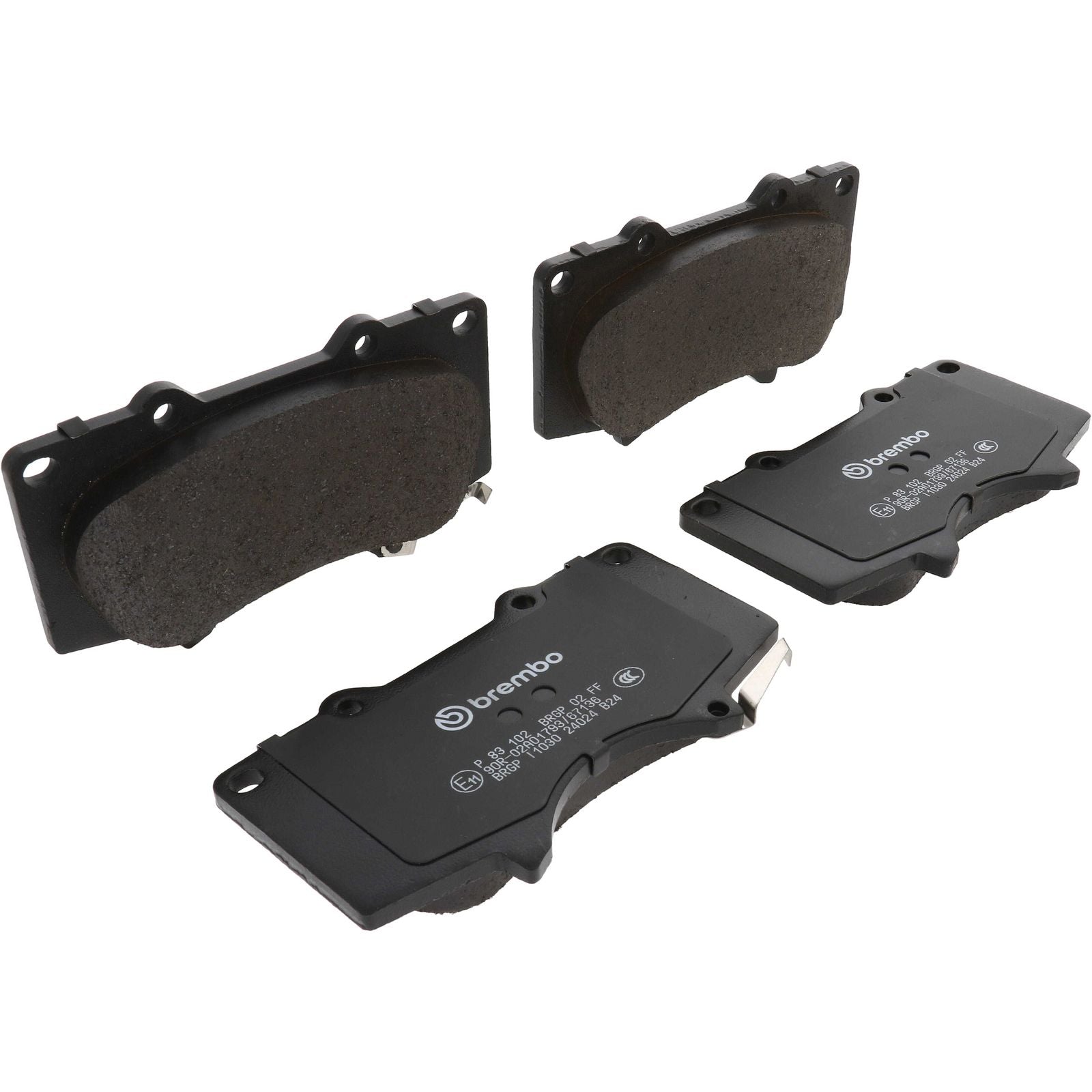 PRIME Low-Met Front Disc Brake Pad Set - P83102_01