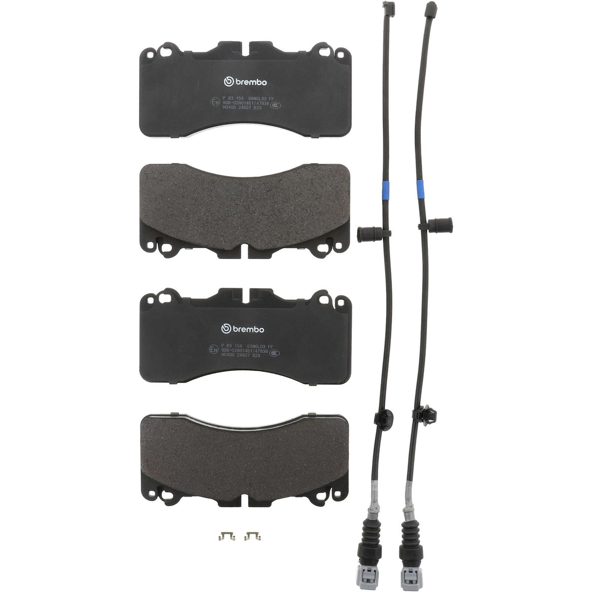 PRIME Low-Met Front Disc Brake Pad Set - P83154_01