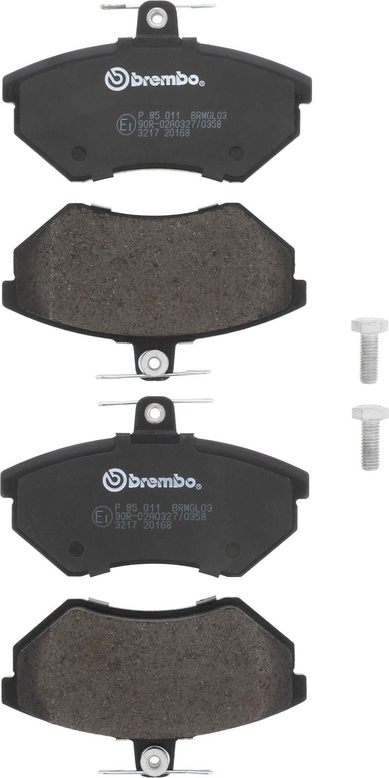 PRIME Low-Met Front Disc Brake Pad Set - P85011_01
