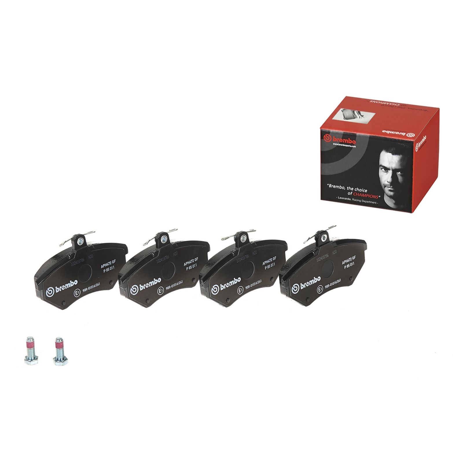 PRIME Low-Met Front Disc Brake Pad Set - P85011_01