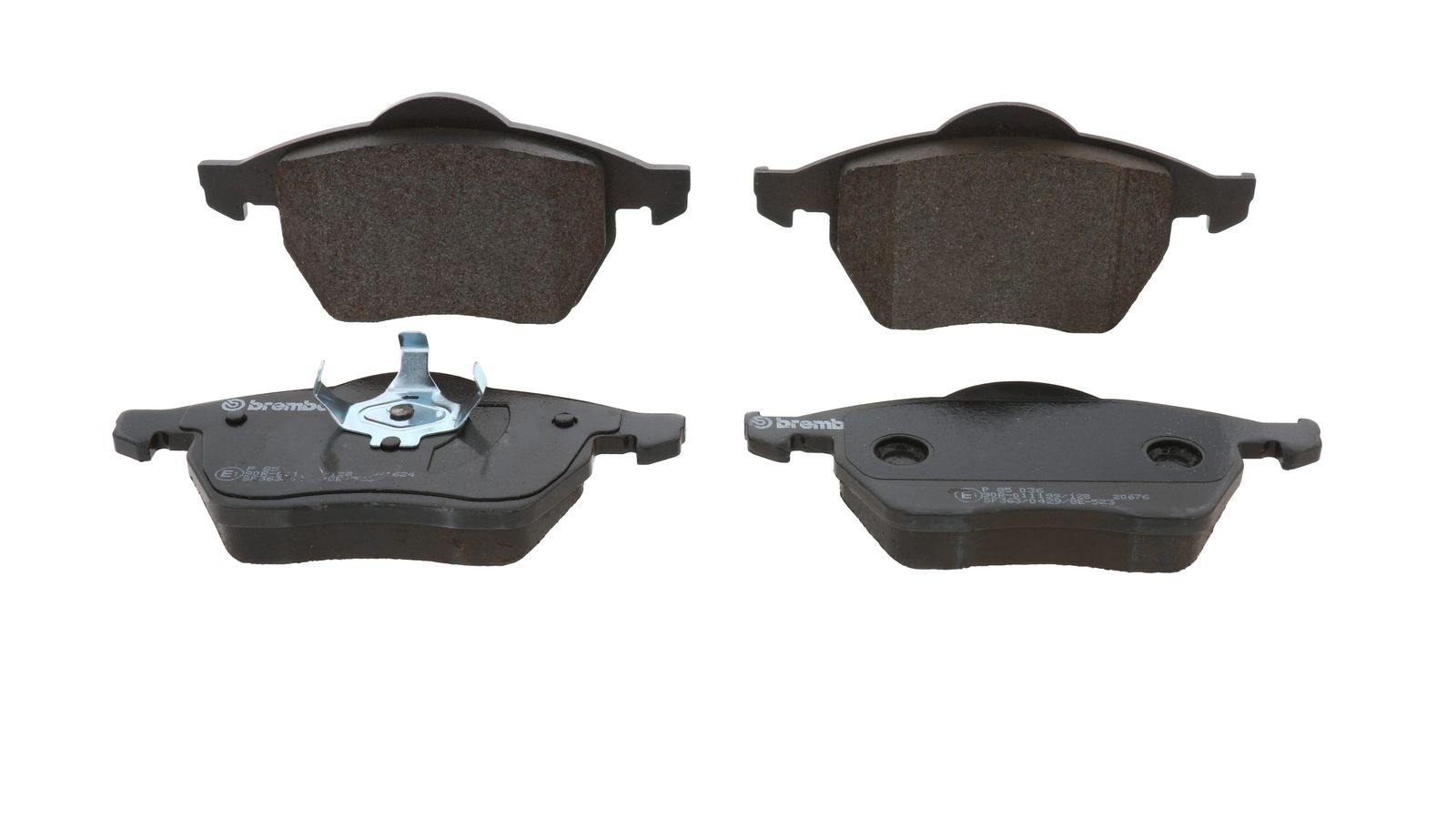 PRIME Low-Met Front Disc Brake Pad Set - P85036_02