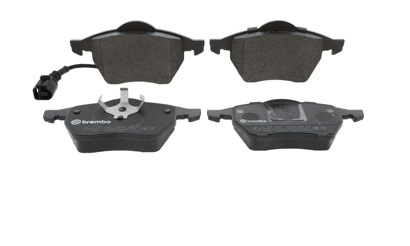 PRIME Low-Met Front Disc Brake Pad Set - P85045_02