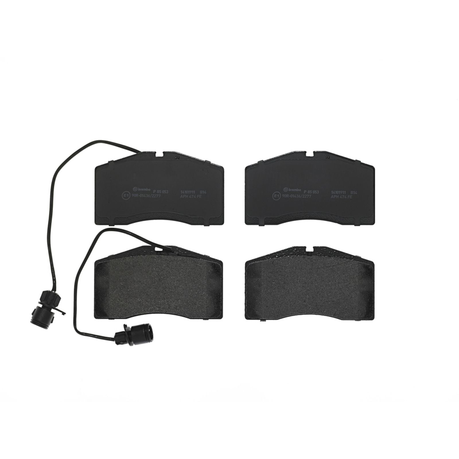 PRIME Low-Met Front Disc Brake Pad Set - P85053_01
