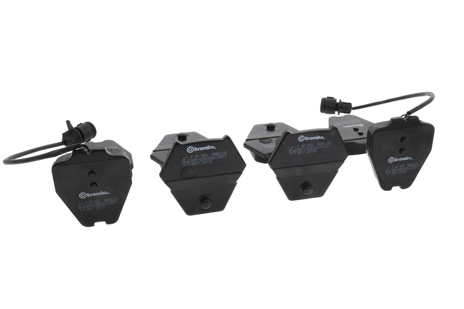 PRIME Low-Met Front Disc Brake Pad Set - P85054_13