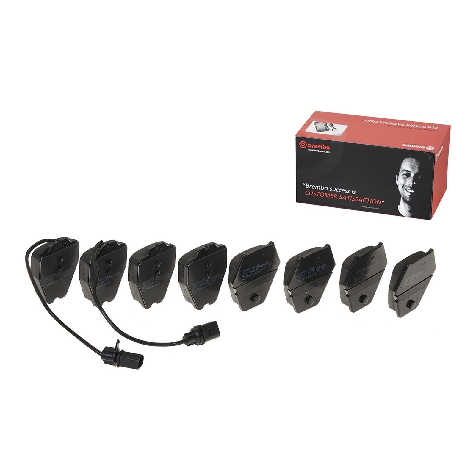 PRIME Low-Met Front Disc Brake Pad Set - P85067_01