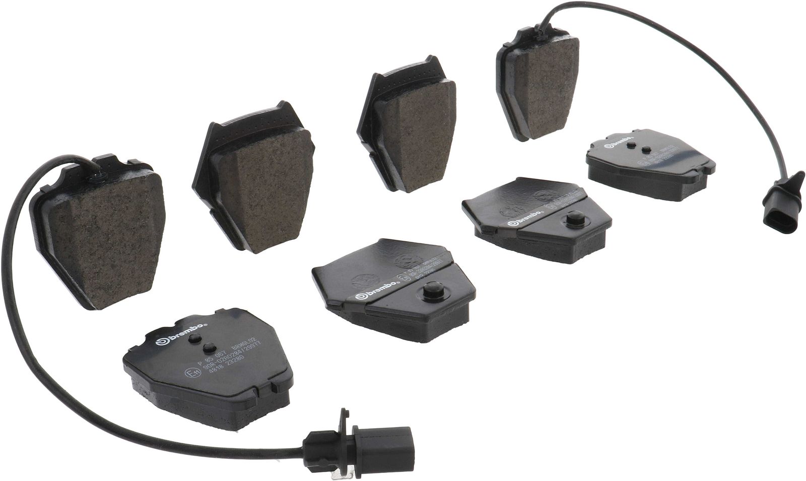 PRIME Low-Met Front Disc Brake Pad Set - P85067_02