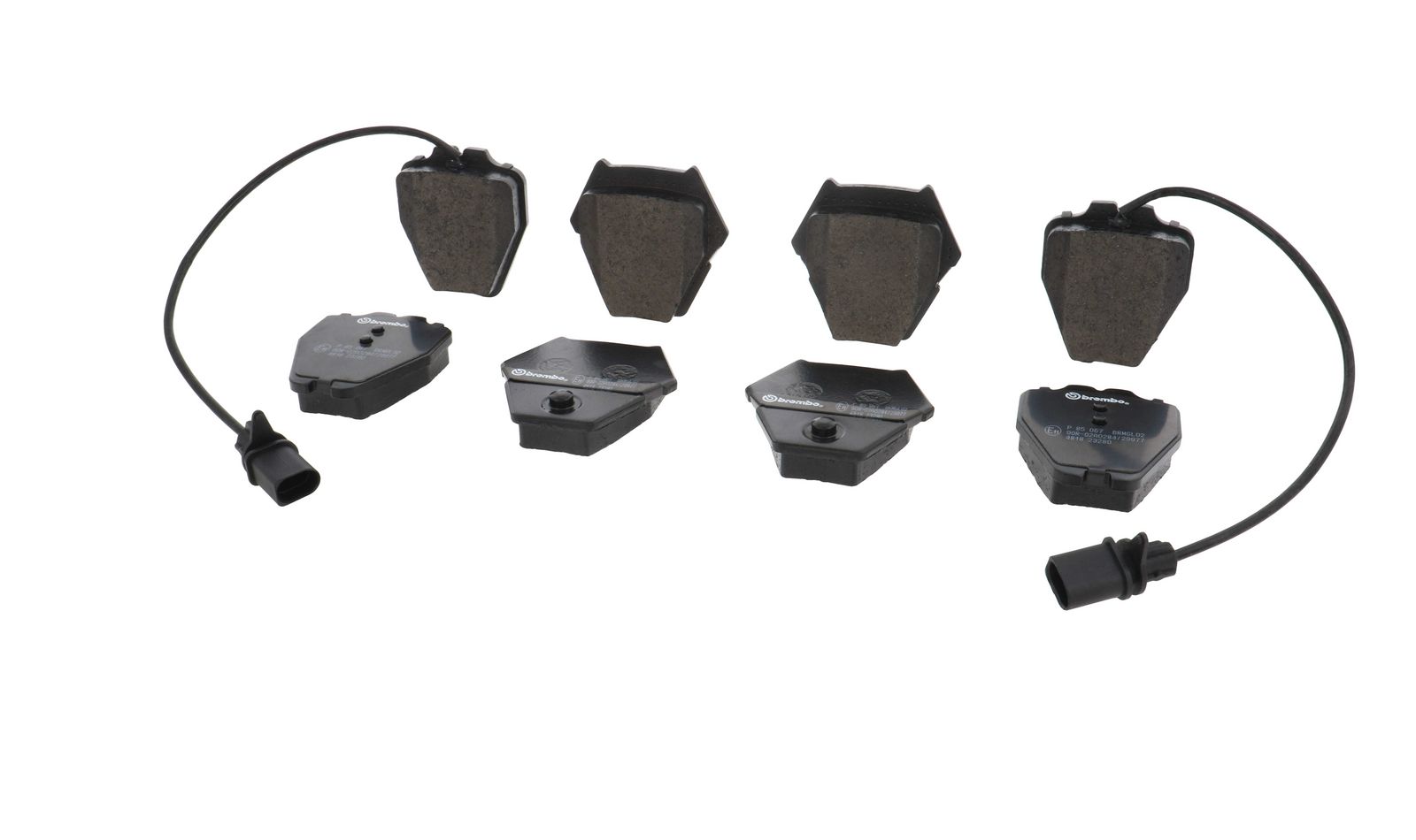 PRIME Low-Met Front Disc Brake Pad Set - P85067_02