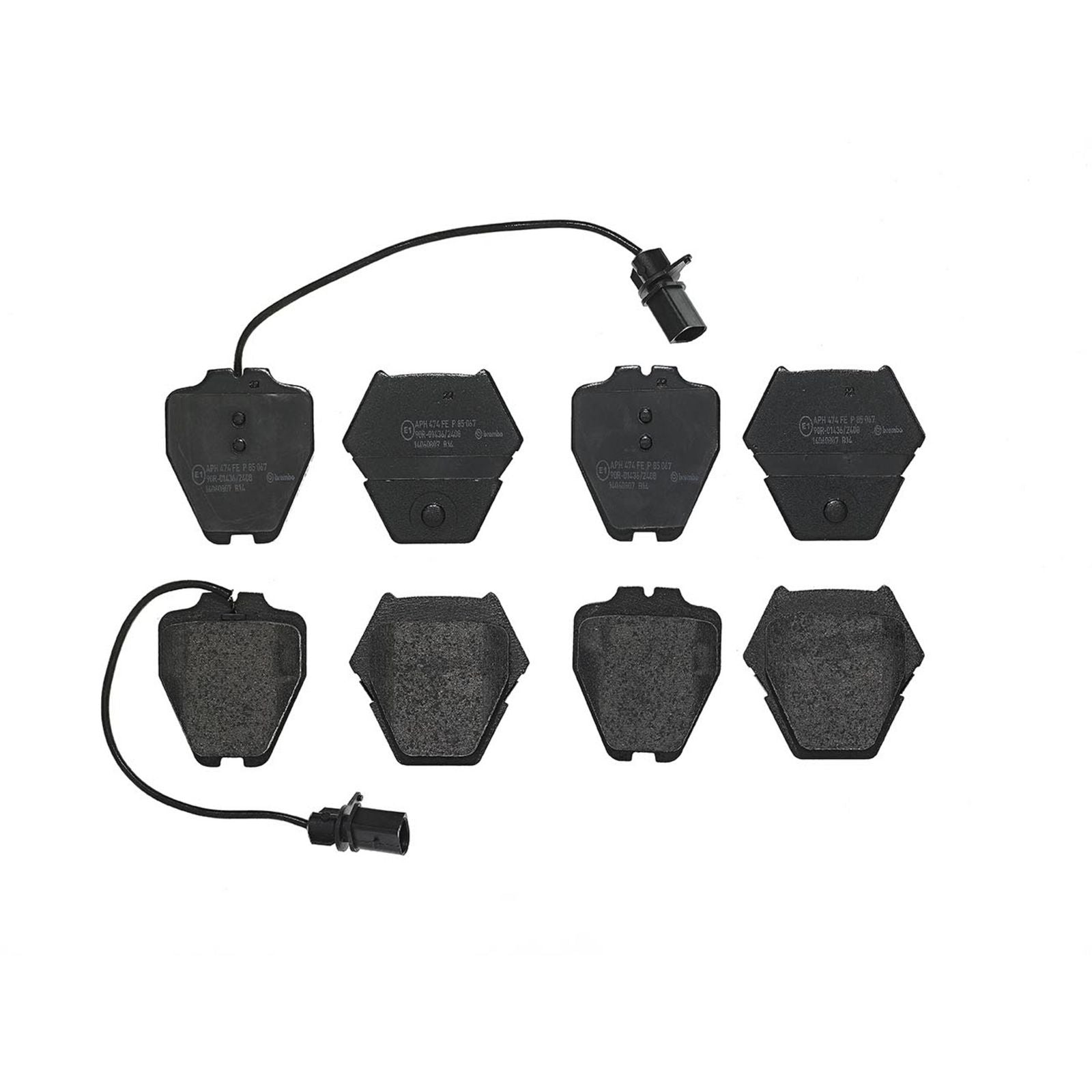 PRIME Low-Met Front Disc Brake Pad Set - P85067_03
