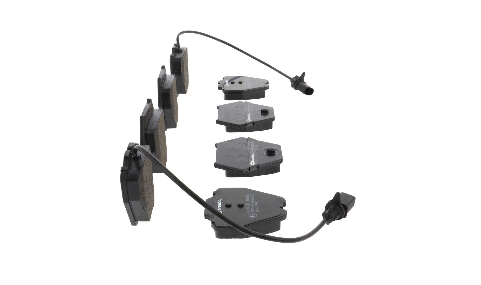 PRIME Low-Met Front Disc Brake Pad Set - P85067_19