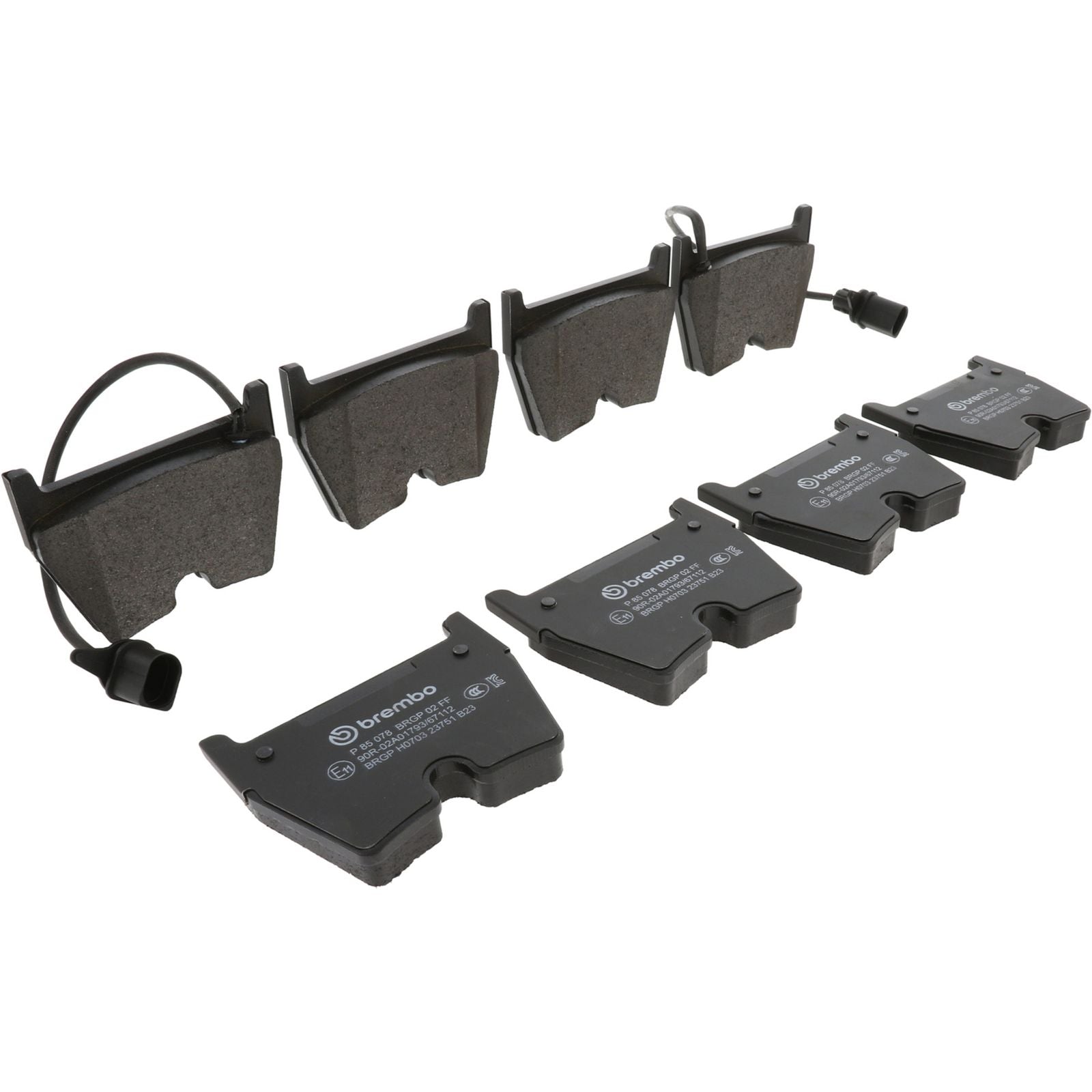 PRIME Low-Met Front Disc Brake Pad Set - P85078_01